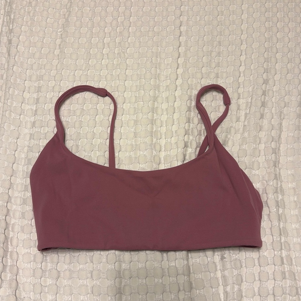 CRZ yoga sports bra worn once padding not included size small